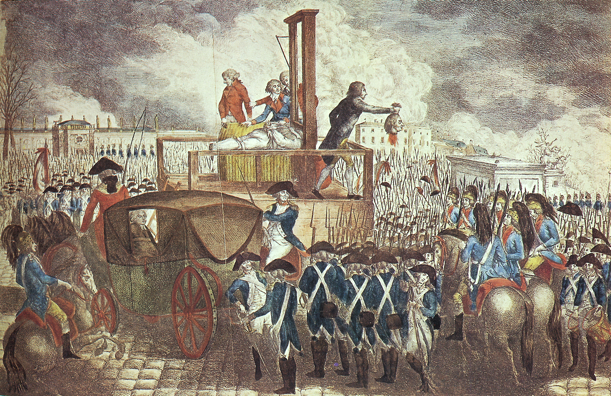 Ludvig XVI:n teloitus.
