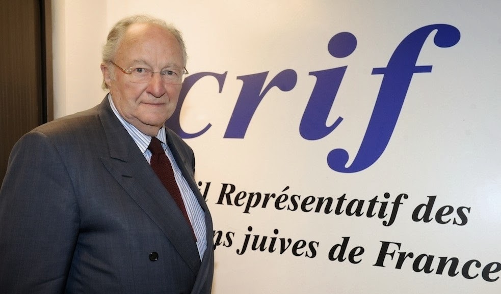 CRIF-johtaja Roger Cukierman.